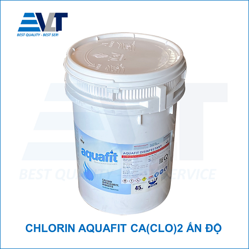 Chlorin Aquafit Ca(ClO)2, 45 kg/thùng, Ấn Độ