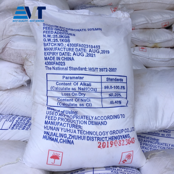 Sodium Bicarbonat, NaHCO3 99%, 25kg/bao, Trung Quốc